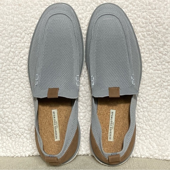 Reserved Footwear New York Mens Grey Textile Upper Casual Slip On Shoes SZ US 12 - Picture 5 of 11
